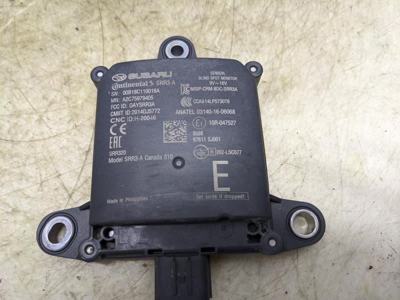 2019-2021 Subaru Forester Right Side Blind Spot Radar Sensor Module 87611SJ001 - Alshned Auto Parts