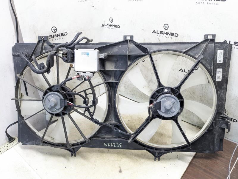 2007-2012 Lexus ES350 Dual Radiator Cooling Fan Motor Assembly 16711-31250 *ReaD - Alshned Auto Parts