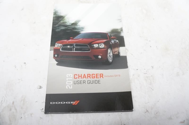 2013 Dodge Charger User's Guide Book with Case - Alshned Auto Parts