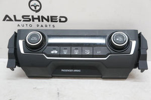 2018 Honda Civic AC Heater Temperature Control 79600TBAA120M1 OEM