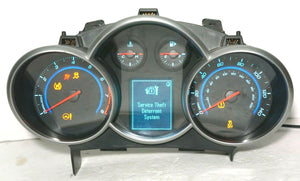 11 Chevrolet Cruze Speedometer Cluster *Mileage Unknown* MPH OEM 95018203 VA1714