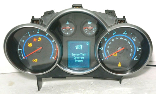 11 Chevrolet Cruze Speedometer Cluster *Mileage Unknown* MPH OEM 95018203 VA1714 - Alshned Auto Parts