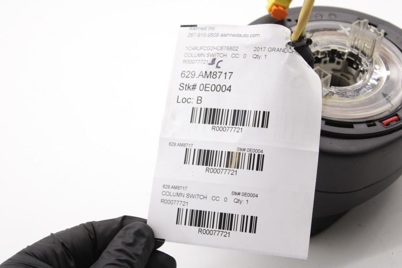 2016-17 Jeep Grand Cherokee 3.6L Steering Column Light Turn Signal Wiper Switch - Alshned Auto Parts