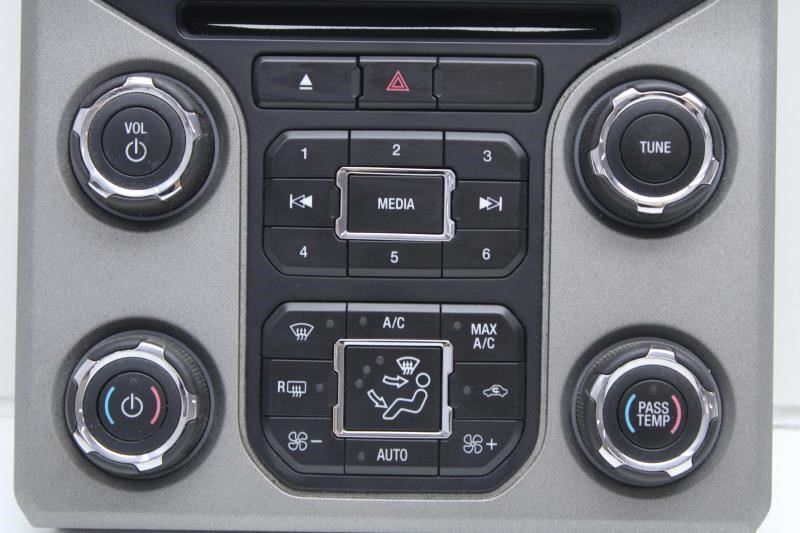 2013-16 Ford F250 SD Audio Radio Climate Faceplate Control Panel EC3T-18A802-FA - Alshned Auto Parts