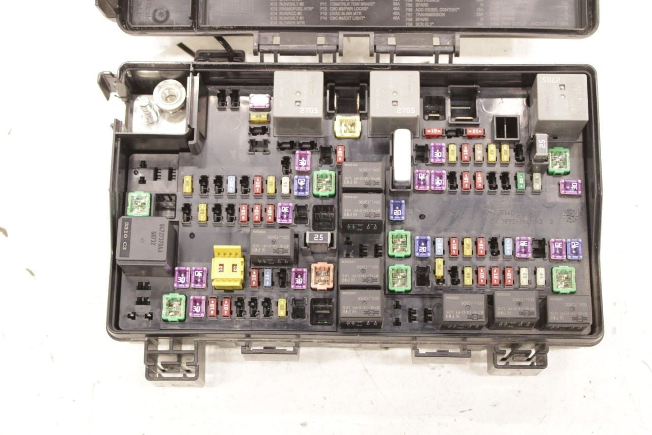 15-18 Ram 2500 Tradesman 6.4L 2WD Intelligent Power Distribution Center Fuse Box - Alshned Auto Parts