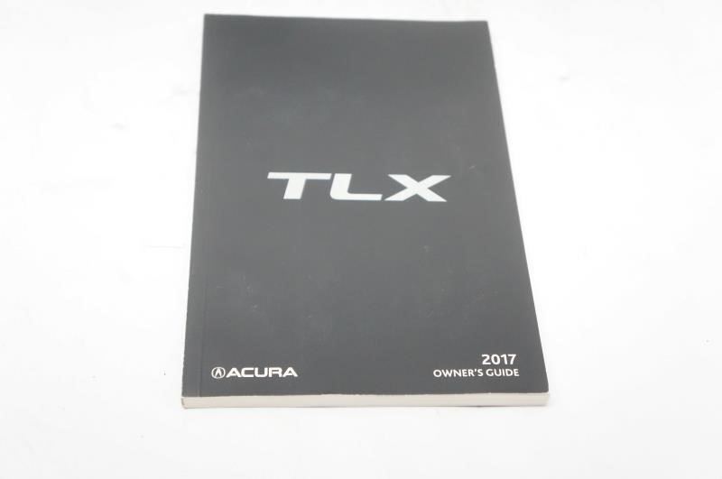 2017 Acura TLX Owner's Guide Book & CD with Case - Alshned Auto Parts