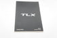 2017 Acura TLX Owner's Guide Book & CD with Case - Alshned Auto Parts