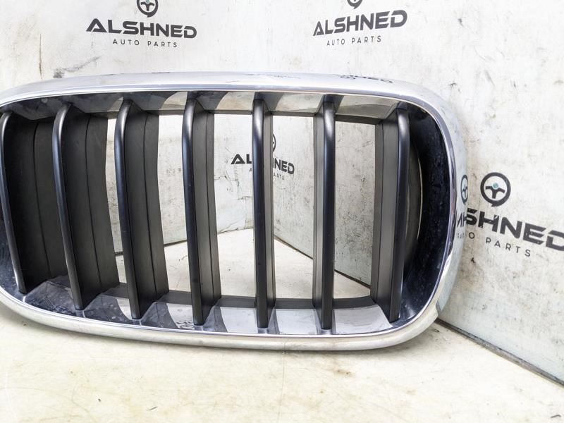 2015-2018 BMW X5 Front Bumper Right Side Kidney Grille 51137316054 OEM - Alshned Auto Parts