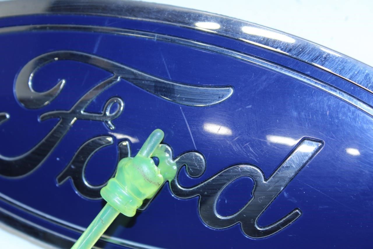 2015-2025 Ford F150 XL 2.7L Rear Tailgate Emblem Badge Logo FL34-402A16-AC OEM - Alshned Auto Parts