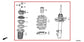 16-20 Acura MDX w/Tech Pkg SH-AWD Front Left Strut Shock Absorber 51621-TZ6-A011