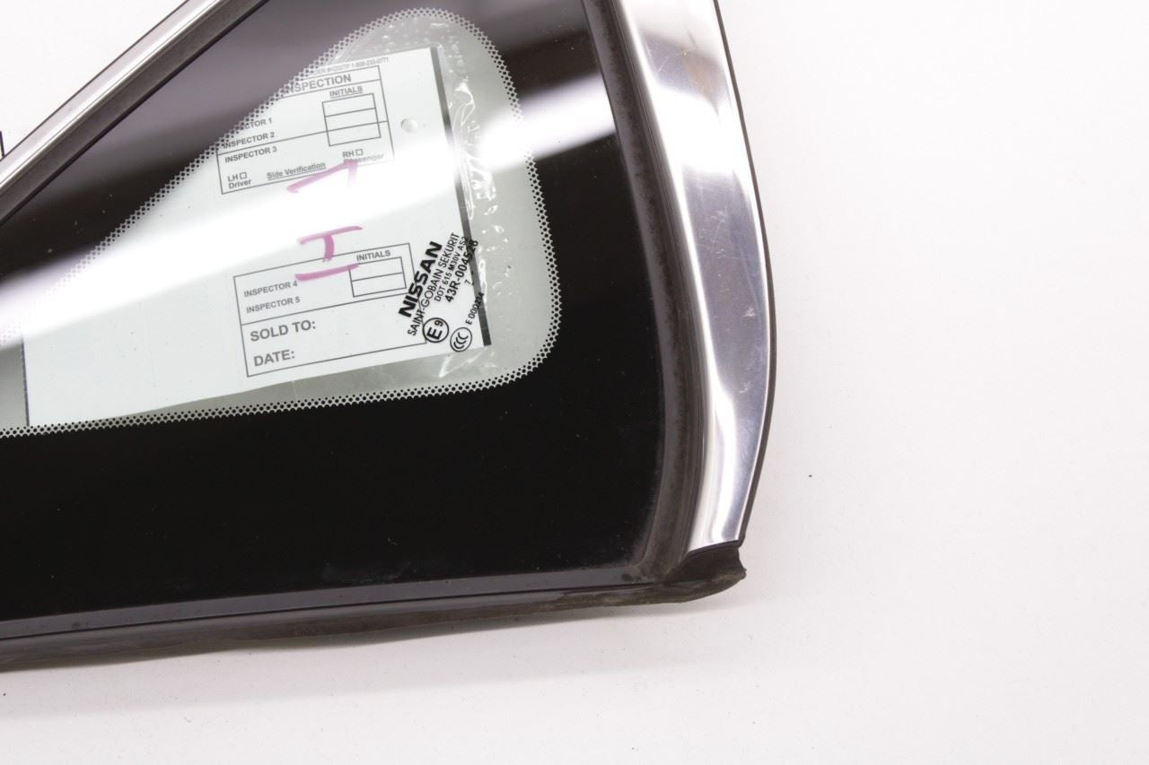 2013-19 Nissan Sentra SL Rear Left Side Quarter Window Glass 833013SG0A *ReaD* - Alshned Auto Parts