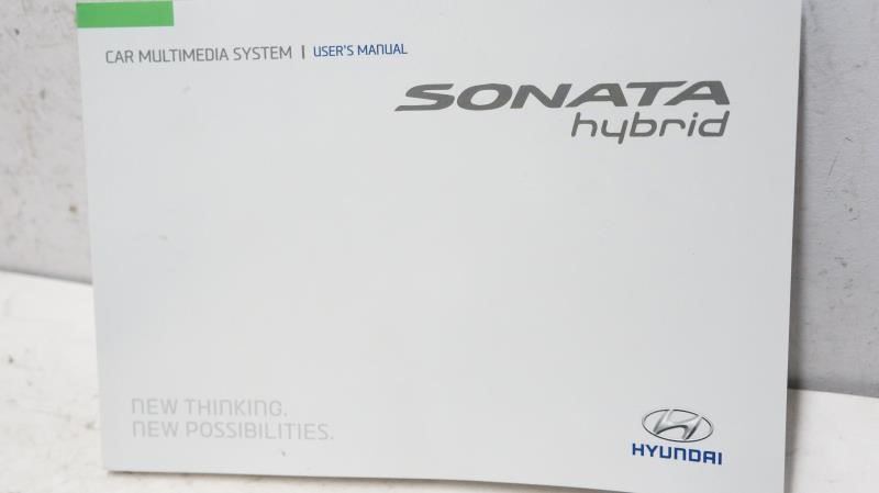 2016 Hyundai Sonata Hybrid Quick Reference Guide & Car Multimedia System Manual - Alshned Auto Parts