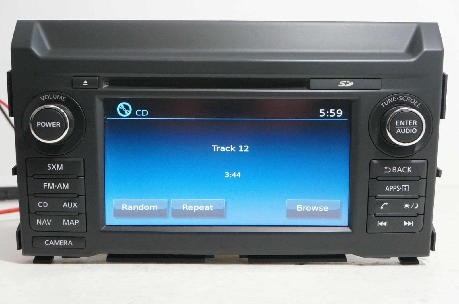 17-19 Nissan Titan Radio CD Navigation GPS Phone Display OEM 25915EZ22B *ReaD*2