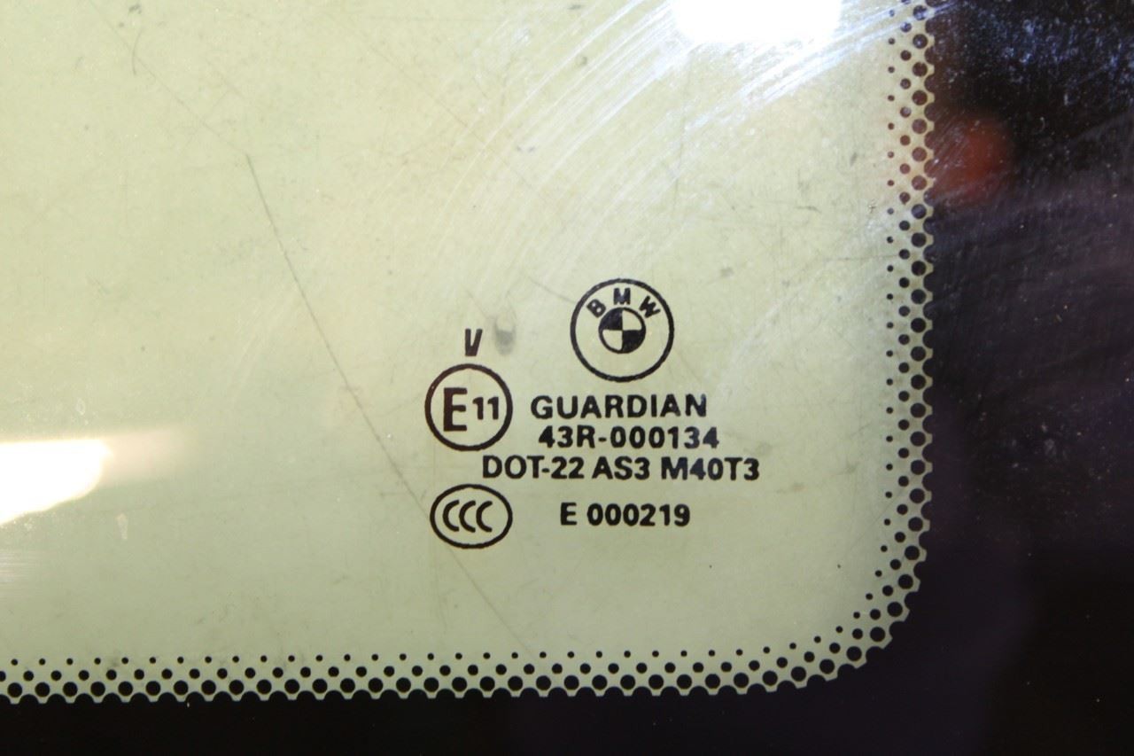 201117 BMW X3 xDrive28i Rear Right Side Quarter Window Glass 51377205628 *ReaD* - Alshned Auto Parts