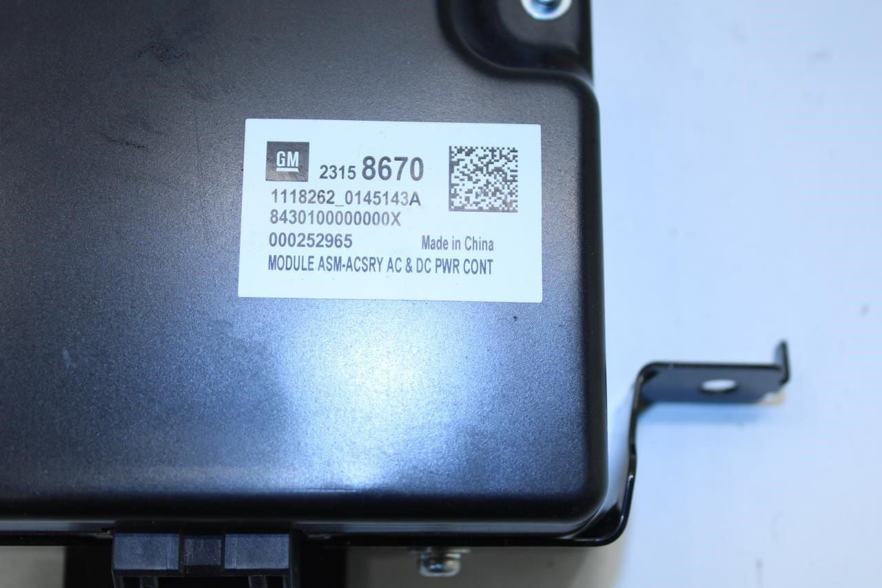 2017-2021 GMC Acadia SLT-1 AC/DC Power Inverter Converter Module 23158670 OEM1