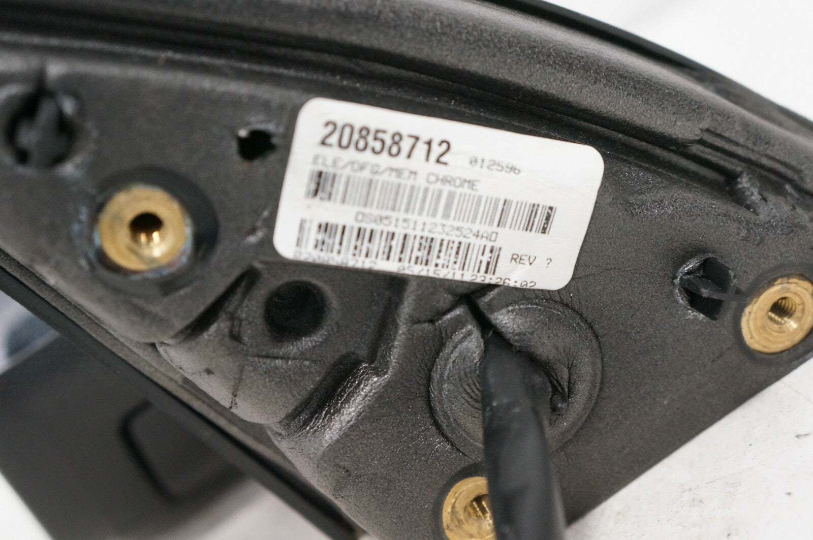 2010-2014 Chevrolet Equinox Driver Left Side Power Door Mirror 22818267 OEM - Alshned Auto Parts