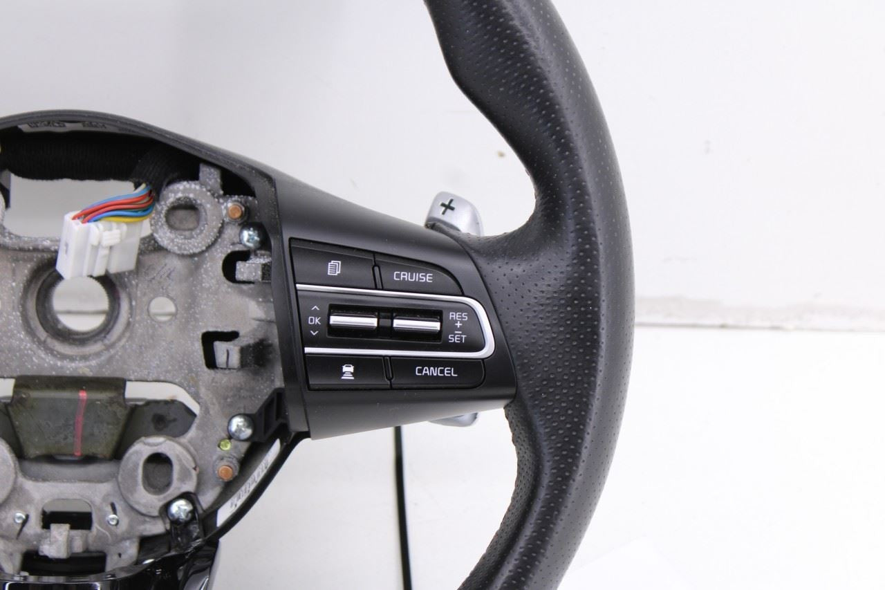 2018-21 Kia Stinger GT2 Steering Wheel Leather w/ Control Buttons 56100-J5310CET - Alshned Auto Parts