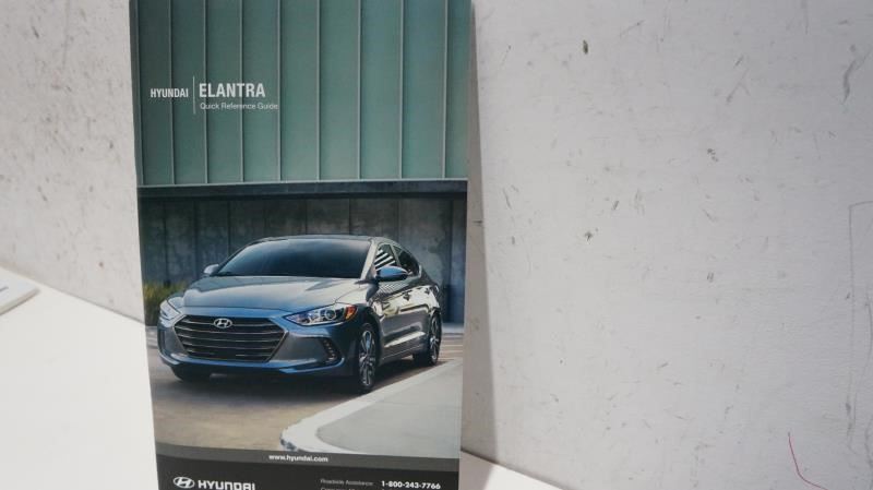 2017 Hyundai Elantra Owner's Manual Book Set - Alshned Auto Parts