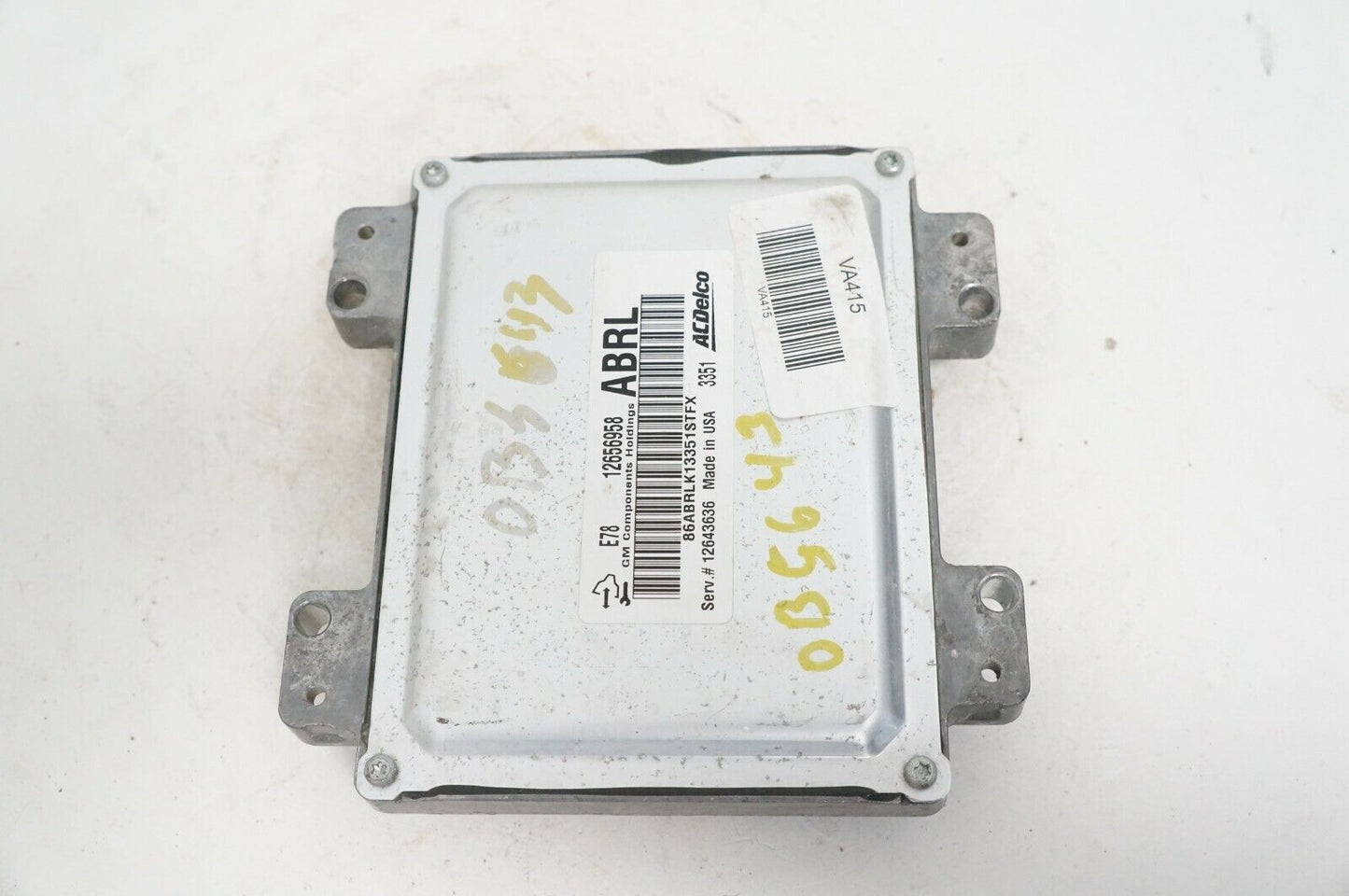 2012-2015 Chevrolet Cruze Computer Brain Engine Control ECU Module 12643636 OEM - Alshned Auto Parts