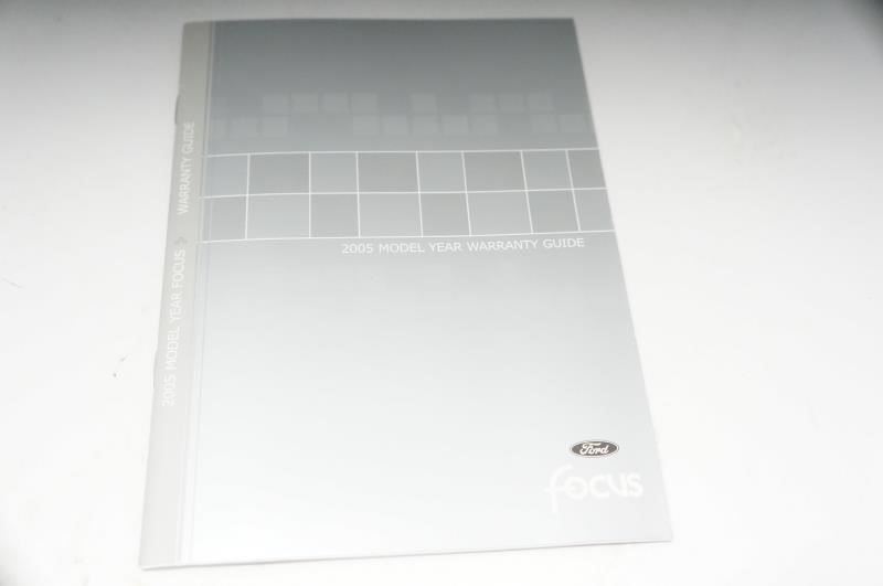 2005 Ford Focus Owner's Guide Book Set with Case - Alshned Auto Parts