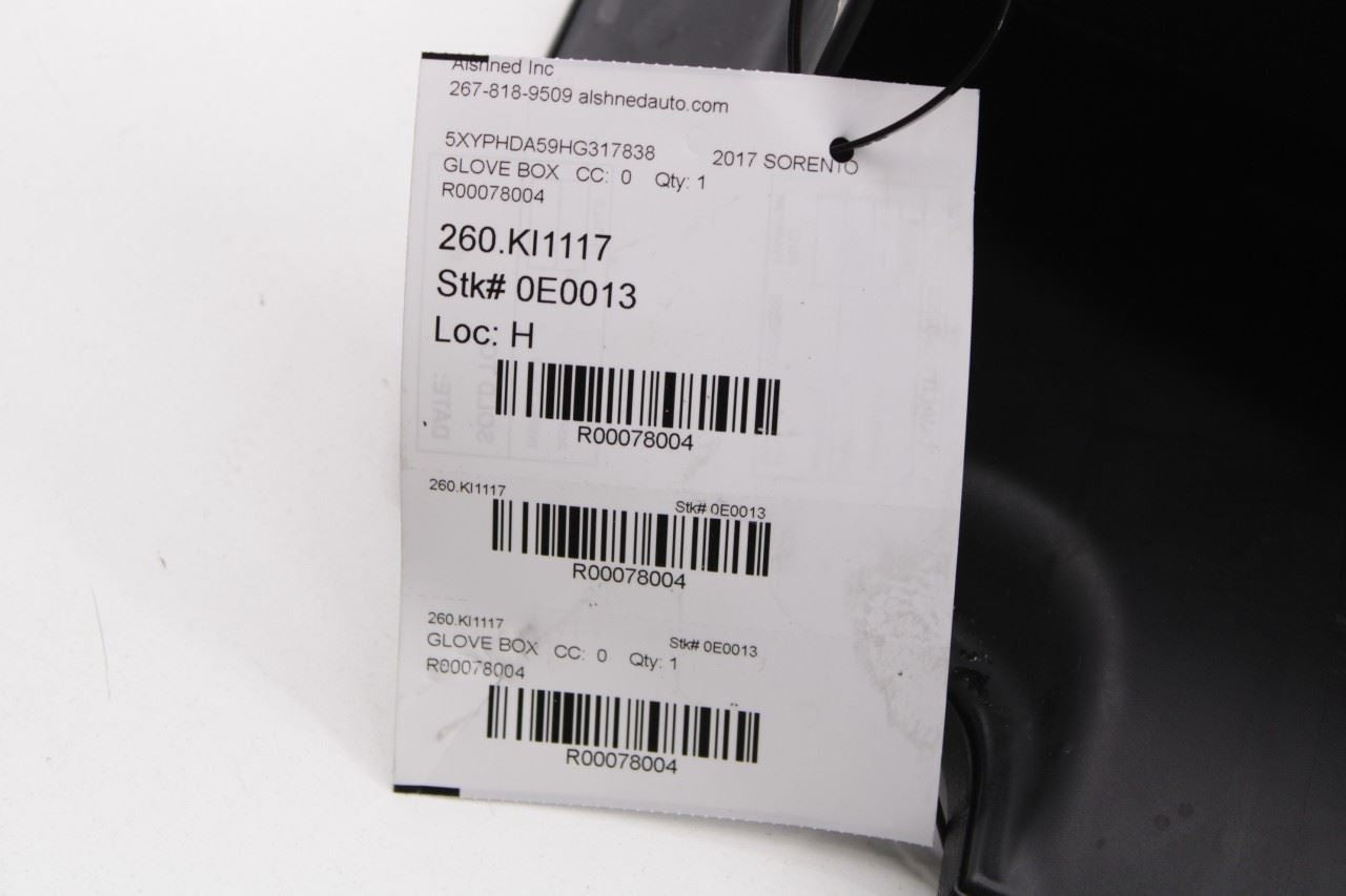 2015-2020 Kia Sorento EX Glove Box Storage Compartment 84510-C6000 OEM - Alshned Auto Parts