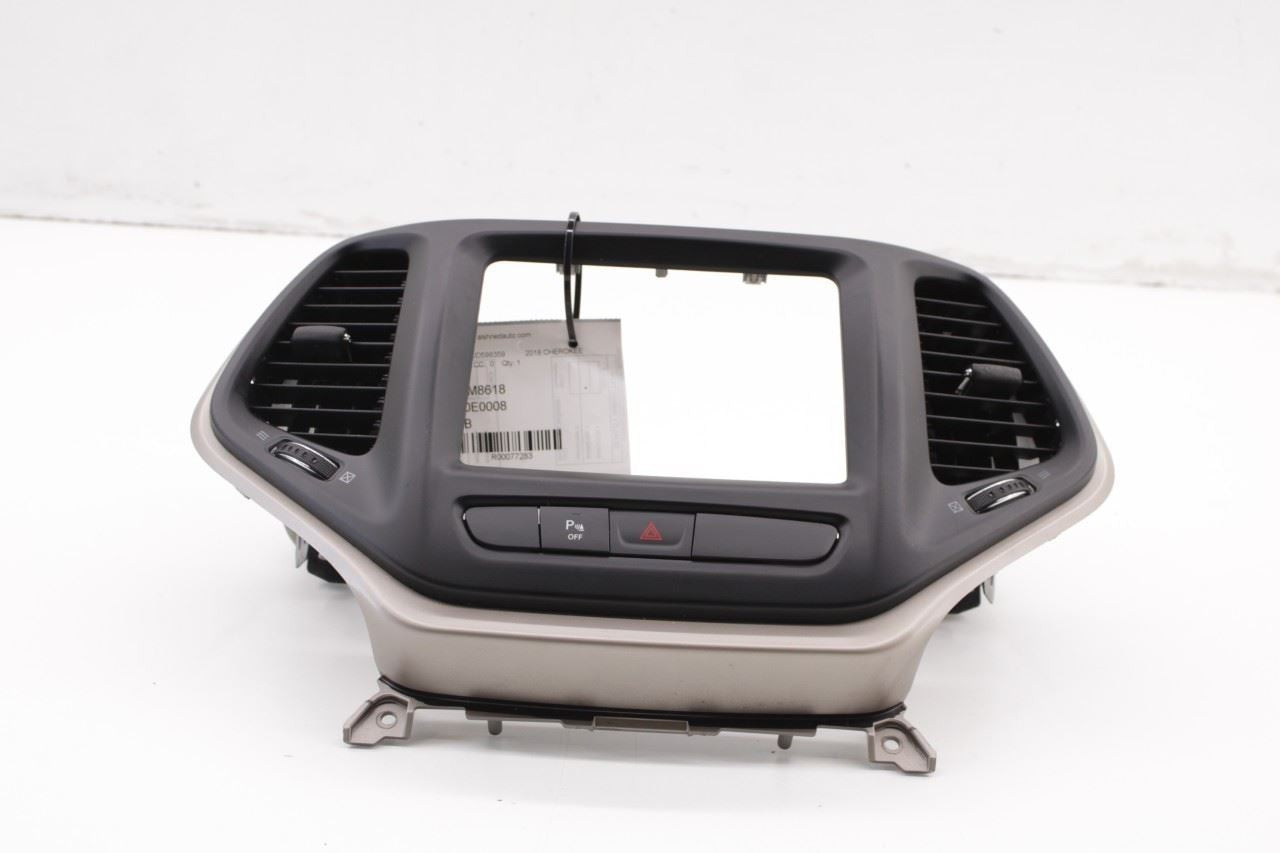 2014-2018 Jeep Cherokee Limited Dash Center Display Trim Bezel w/ Air Vents - Alshned Auto Parts