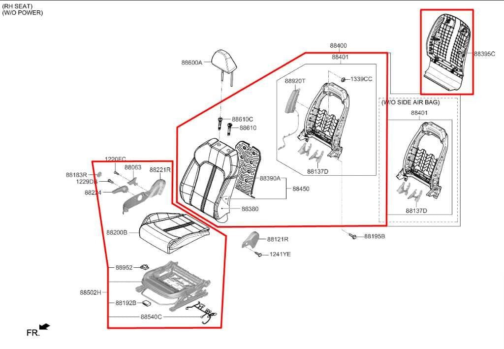 21-24 Kia K5 GTLine Front Passenger Right Side Seat Complete 88200L3040C22 OEM - Alshned Auto Parts