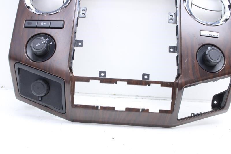 11-16 Ford F250 SD Dash Radio Climate Control Trim Bezel w/ Vents DC34-2504302-C - Alshned Auto Parts