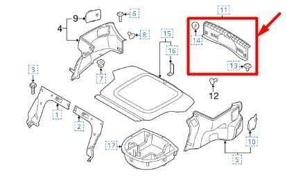 15-17 Hyundai Sonata Rear Trunk Sill Scuff Plate Trim Panel 85770-C2000-TRY OEM - Alshned Auto Parts