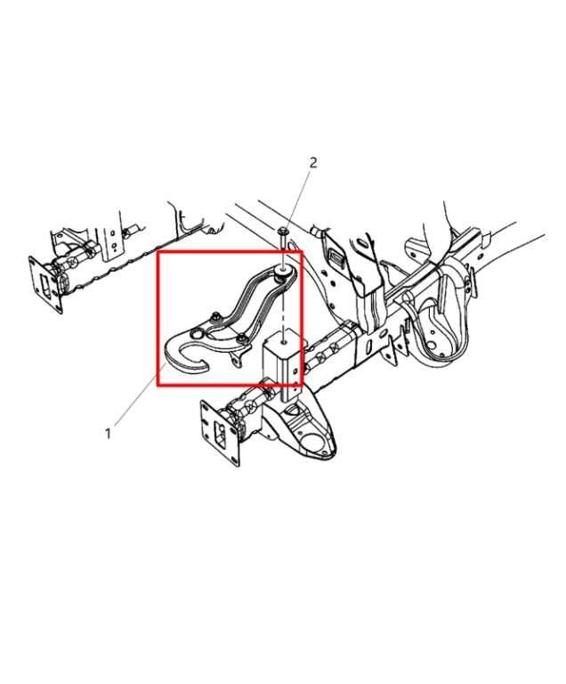 11-20 Ram 1500 Laramie Crew Cab 5.7L 4WD Front Driver Left Side Bumper Tow Hook - Alshned Auto Parts