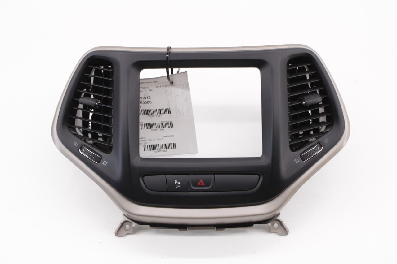 2014-2018 Jeep Cherokee Limited Dash Center Display Trim Bezel w/ Air Vents - Alshned Auto Parts