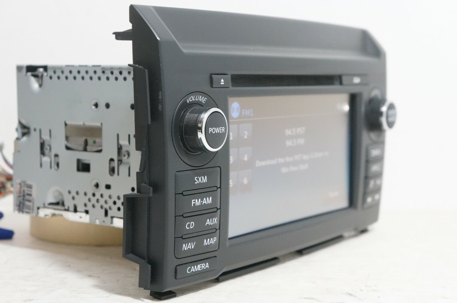 17-19 Nissan Titan Radio CD Navigation GPS Phone Display OEM 25915EZ22B *ReaD*7