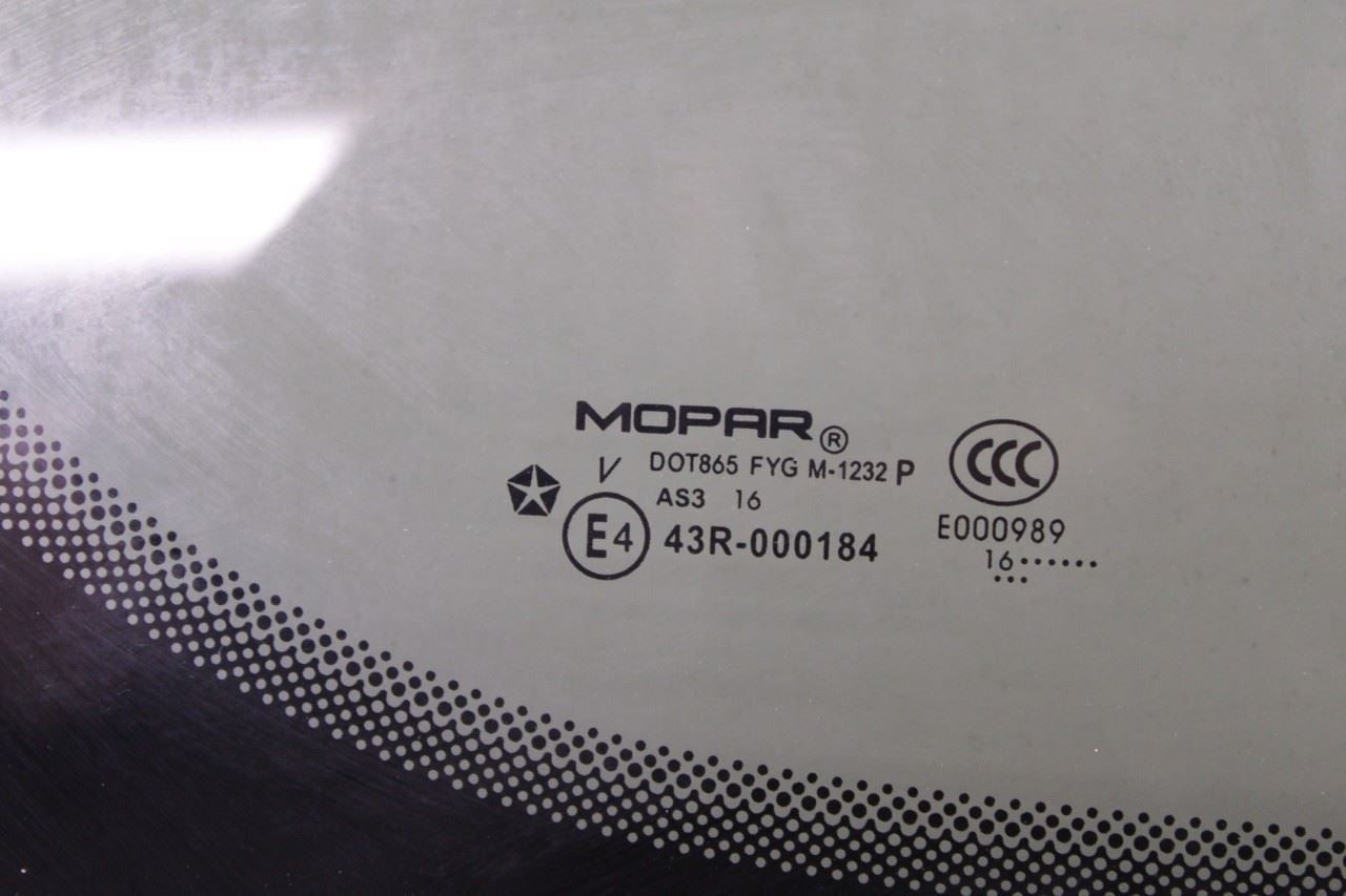 2017-2024 Chrysler Pacifica Limited Rear Right Side Quarter Window Glass *ReaD* - Alshned Auto Parts