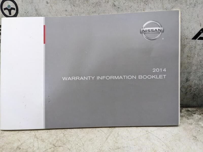 2014 Nissan Juke Owners Manual Set with Case OM14E0F15UO T00UM-1KA5D OEM - Alshned Auto Parts