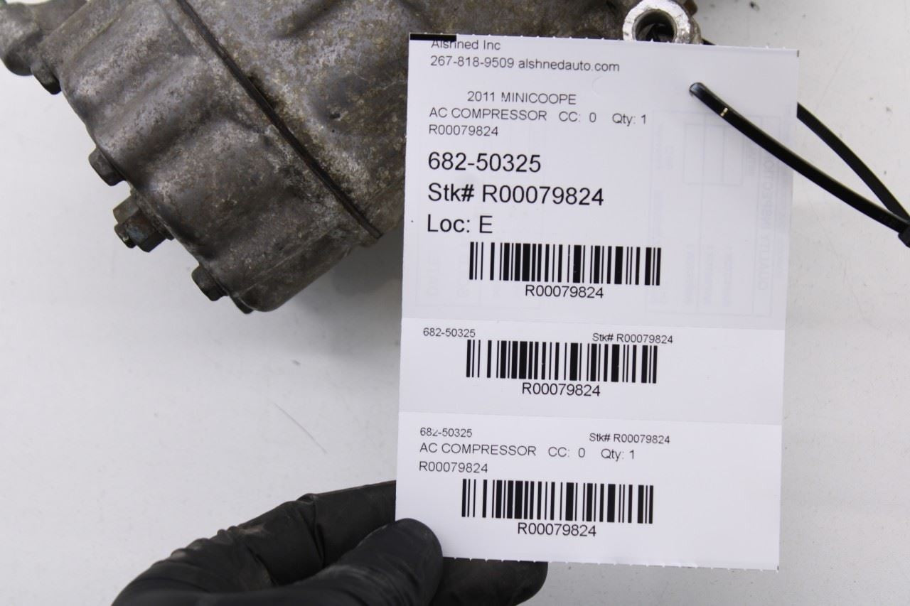 2009-2015 Mini Cooper 1.6L AC Compressor Assembly Convertible 64529223392 OEM - Alshned Auto Parts