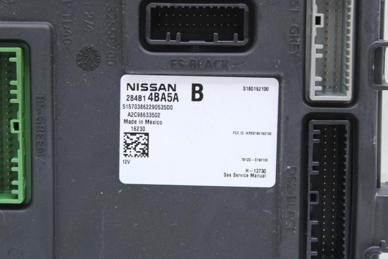 2014-2017 Nissan Rogue 2.5L Body Computer Control Module BCM BCU 284B1-4BA5A OEM - Alshned Auto Parts