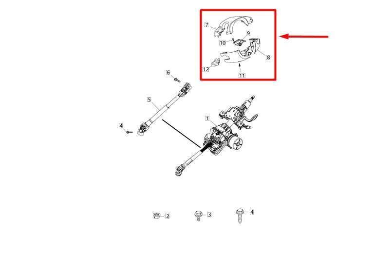 2015-2023 Jeep Renegade Steering Column Shroud Trim Cover 5UX61LXHAA OEM *ReaD* - Alshned Auto Parts