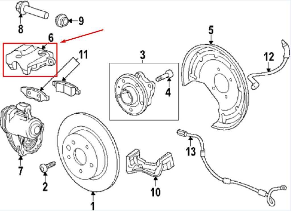2024-25 Chevrolet Trax Rear Right Passenger Side Brake Disc Caliper 60007794 OEM - Alshned Auto Parts