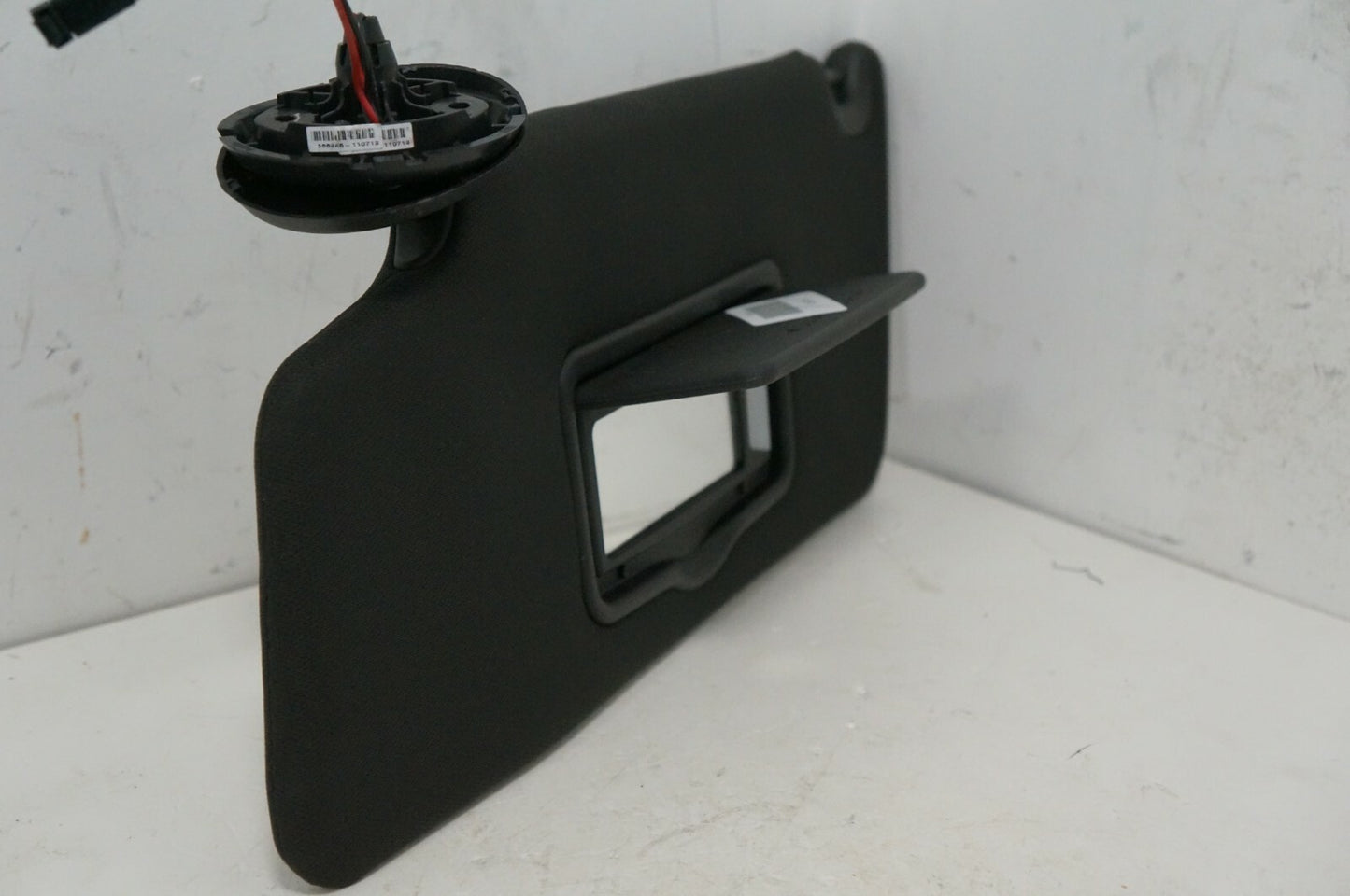 2011-2015 Ford Explorer Driver Left Sunvisor Sun Visor Black VA1570 OEM - Alshned Auto Parts