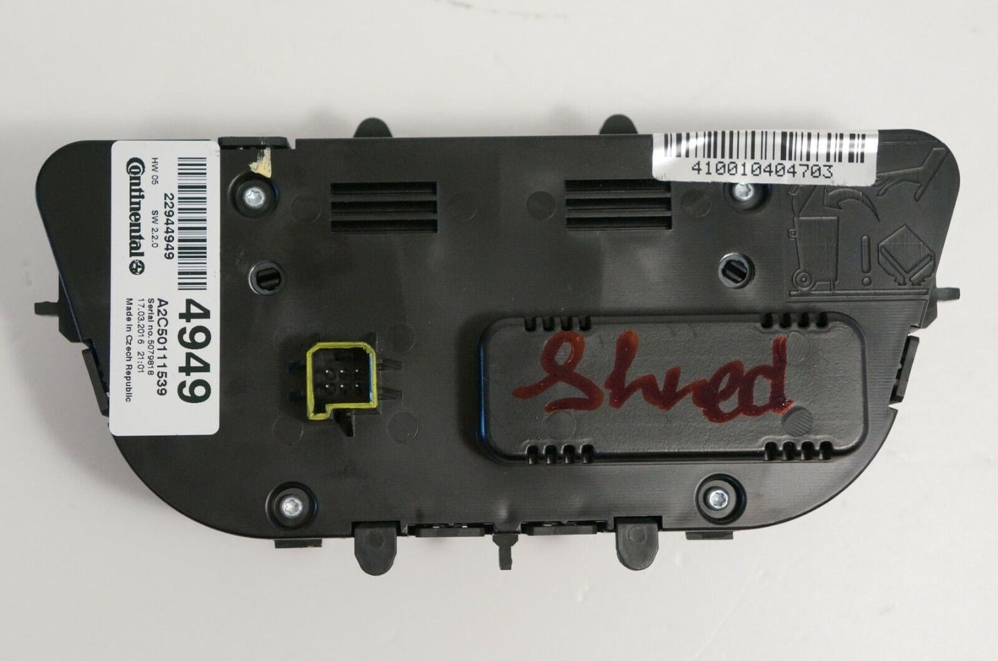 2013-2016 Buick Encore Factory Heater AC Temperature Control Unit OEM 22944949