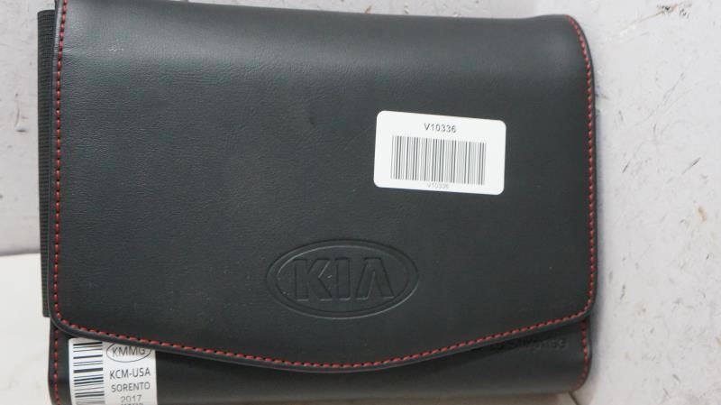 2017 Kia Sorento Owner's Manual Book Set with Case - Alshned Auto Parts