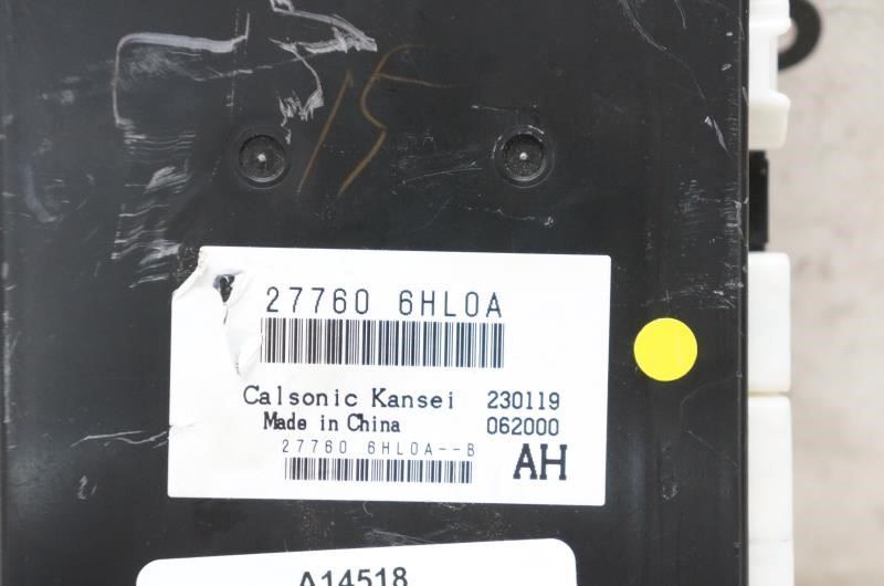 2018 Infiniti Q50 Temperature Control Module 27760 6HL0A OEM - Alshned Auto Parts