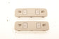 17-23 GMC Acadia SLT-1 Rear Roof Overhead Dome Light Lamp Set of 2 23421324 OEM - Alshned Auto Parts