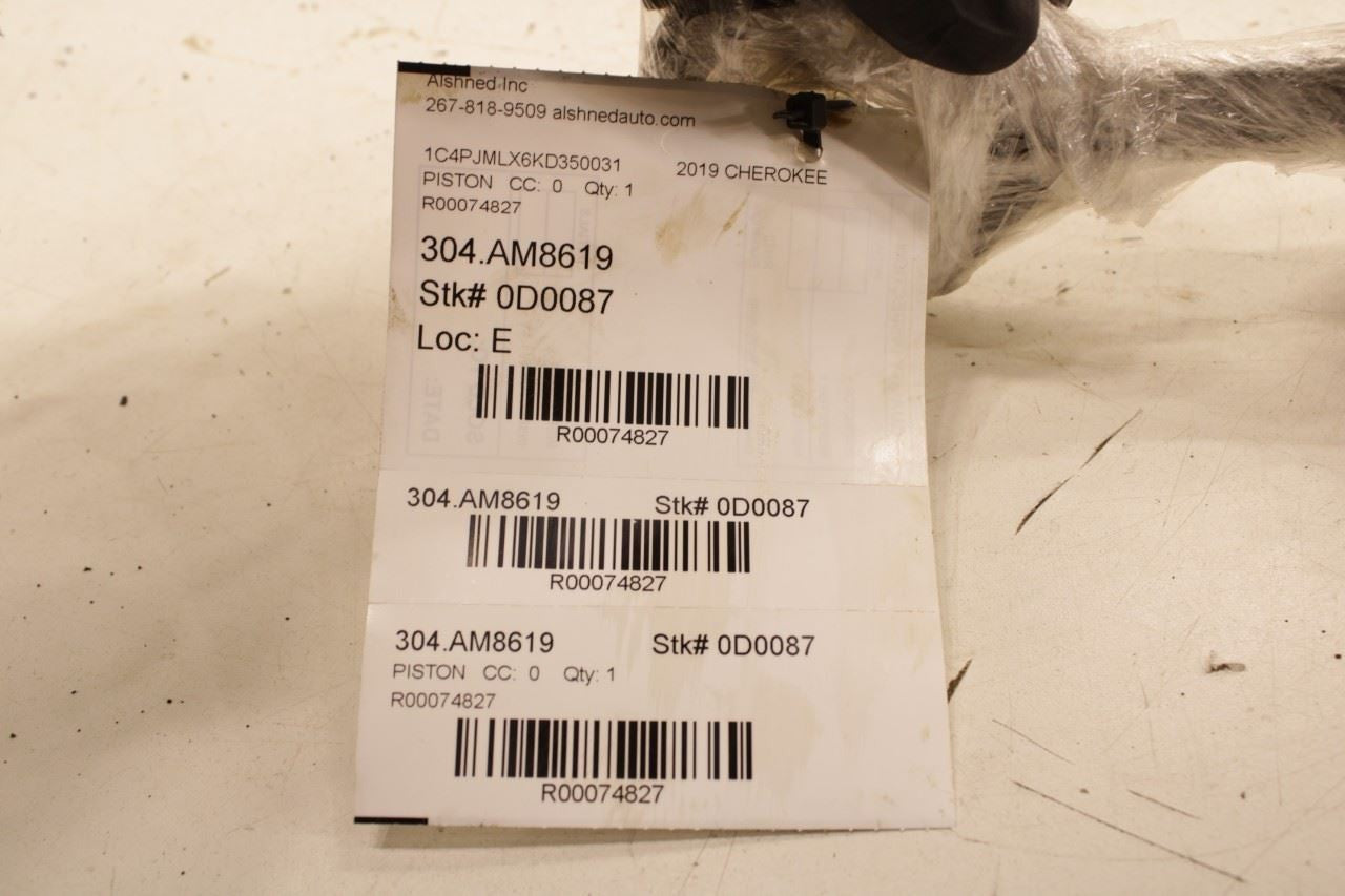 14-22 Jeep Cherokee Latitude 3.2L Engine Piston No 2 w Connecting Rod 68088071AF - Alshned Auto Parts