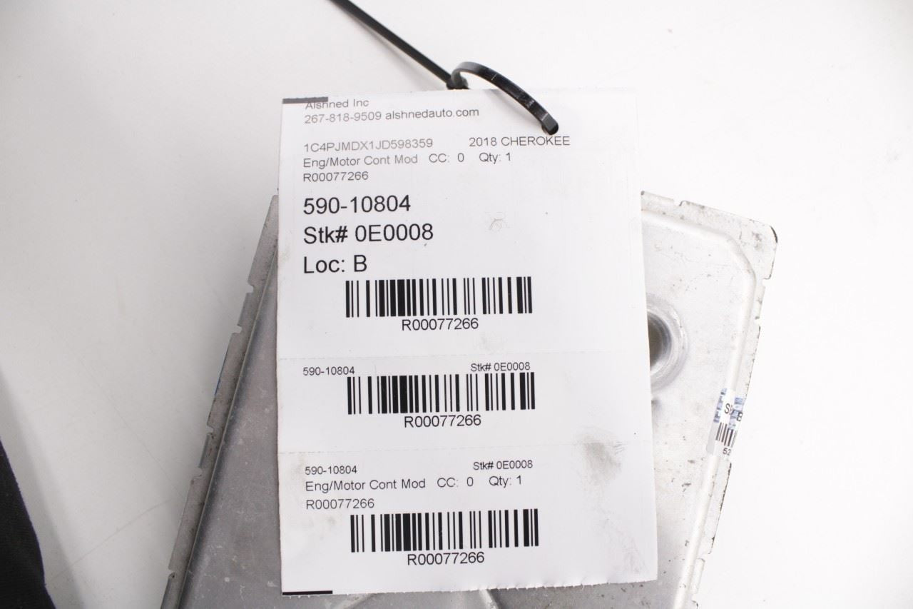 2016-2018 Jeep Cherokee Limited 3.2L Engine Control Module ECU ECM 68259137AB - Alshned Auto Parts