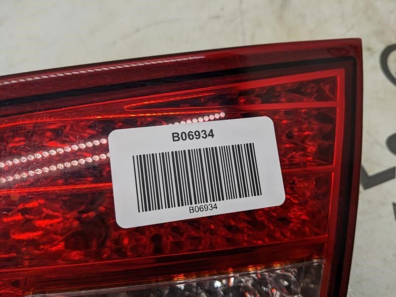 11-13 Kia Optima LX Rear Passenger Right Side Inner Tail Light Lamp 92404-2T00011