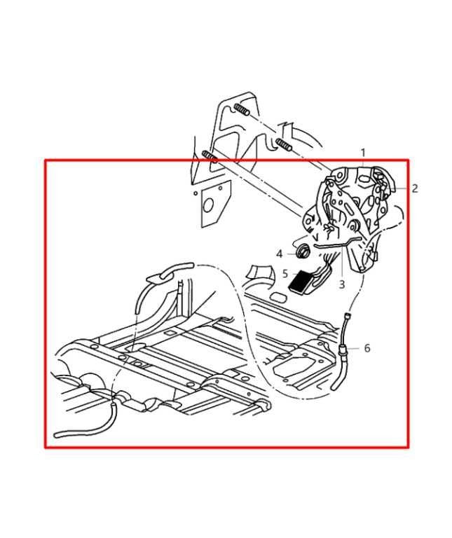 11-20 Ram 1500 Laramie Crew Cab 4WD Emergency Parking Brake Lever Pedal w/ Cable - Alshned Auto Parts