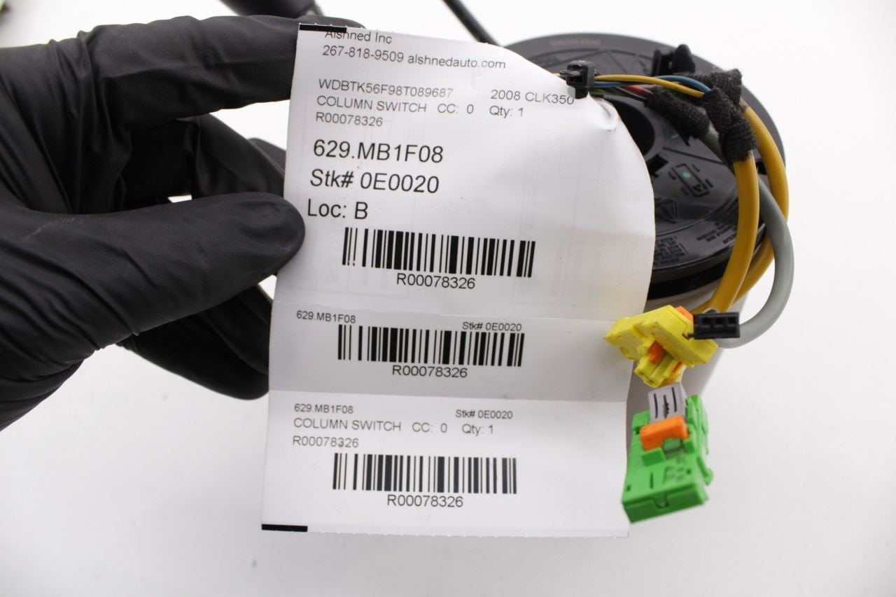 2006-09 Mercedes-Benz CLK 350 RWD Steering Column Light Turn Signal Wiper Switch - Alshned Auto Parts