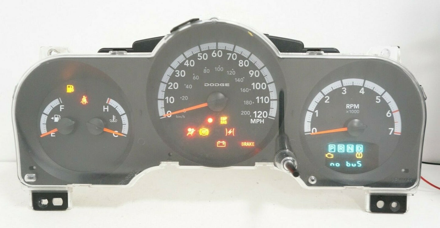 2007 Dodge Nitro Speedometer Instrument Cluster Head 169K OEM 56044815AH - Alshned Auto Parts