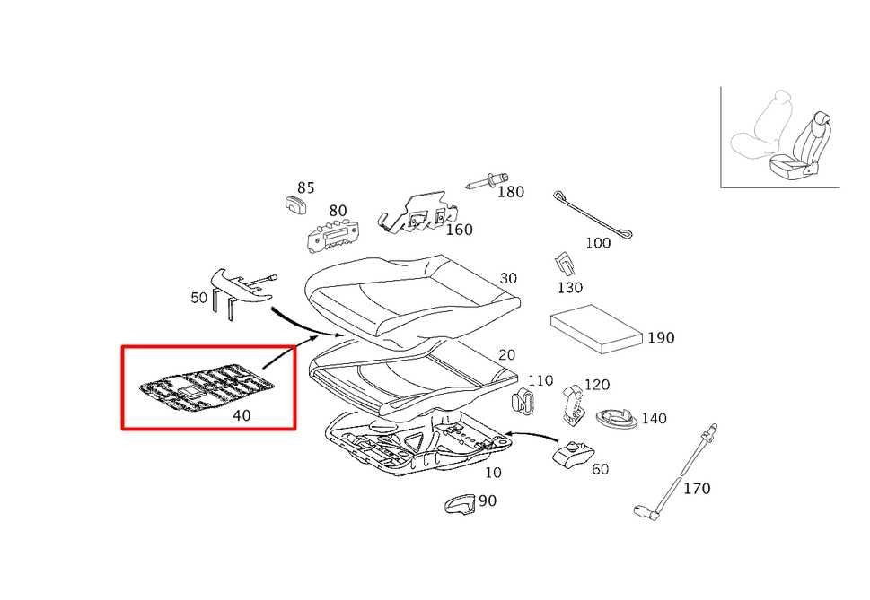 06-09 Mercedes-Benz CLK 350 3.5L RWD Front Right Side Seat Occupancy Sensor Pad - Alshned Auto Parts